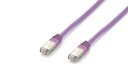 605654 cable de red Púrpura 5 m Cat6a S/FTP (S-STP)