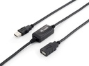 133310 cable USB USB 2.0 10 m USB A Negro