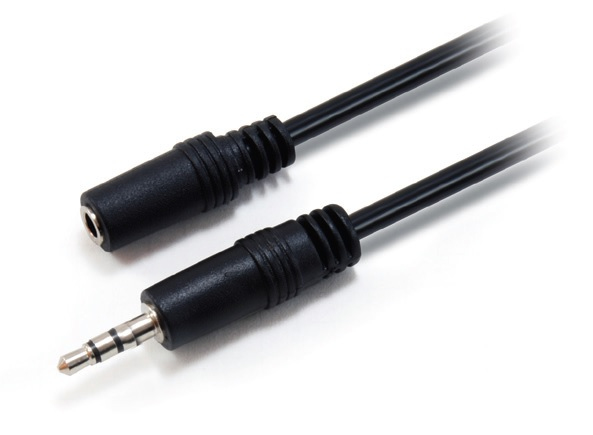 14708207 cable de audio 2 m 3,5mm Negro
