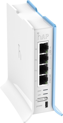 [RB941-2ND-TC] RB941-2ND-TC punto de acceso inalámbrico 300 Mbit/s Azul, Blanco