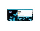 Cartucho de tinta DesignJet 728 amarillo de 300 ml