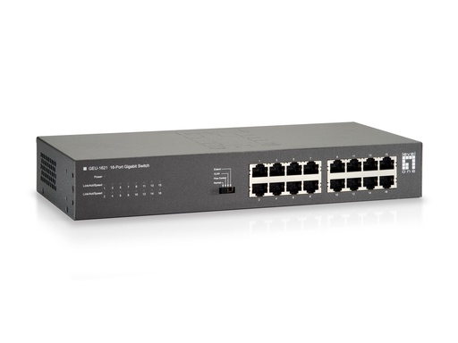[GEU-1621] Switch 16 Puertos Gigabit