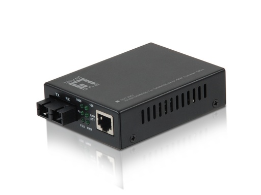 [GVT-2001] GVT-2001 convertidor de medio 1000 Mbit/s 850 nm Multimodo Negro