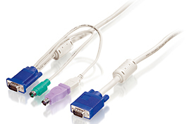 [ACC-2103] Cable KVM PS/2 y USB de 5m