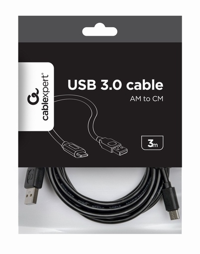 [CCP-USB2-AMCM-10] CCP-USB2-AMCM-10 cable USB USB 2.0 3 m USB A USB C Negro