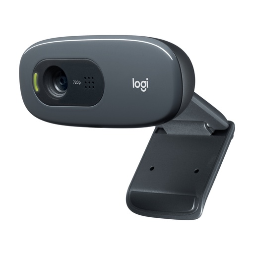 [960-001063] C270 HD cámara web 3 MP 1280 x 720 Pixeles USB Gris, Gris Oscuro