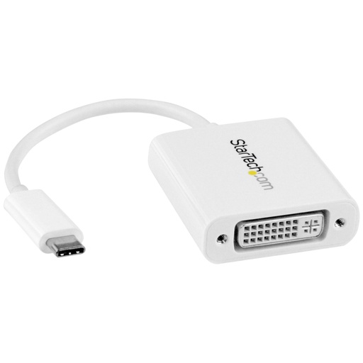 [CDP2DVIW] Adaptador Gráfico USB-C a DVI - Blanco