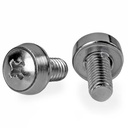 Paquete de 100 Tornillos de Montaje M6x12mm