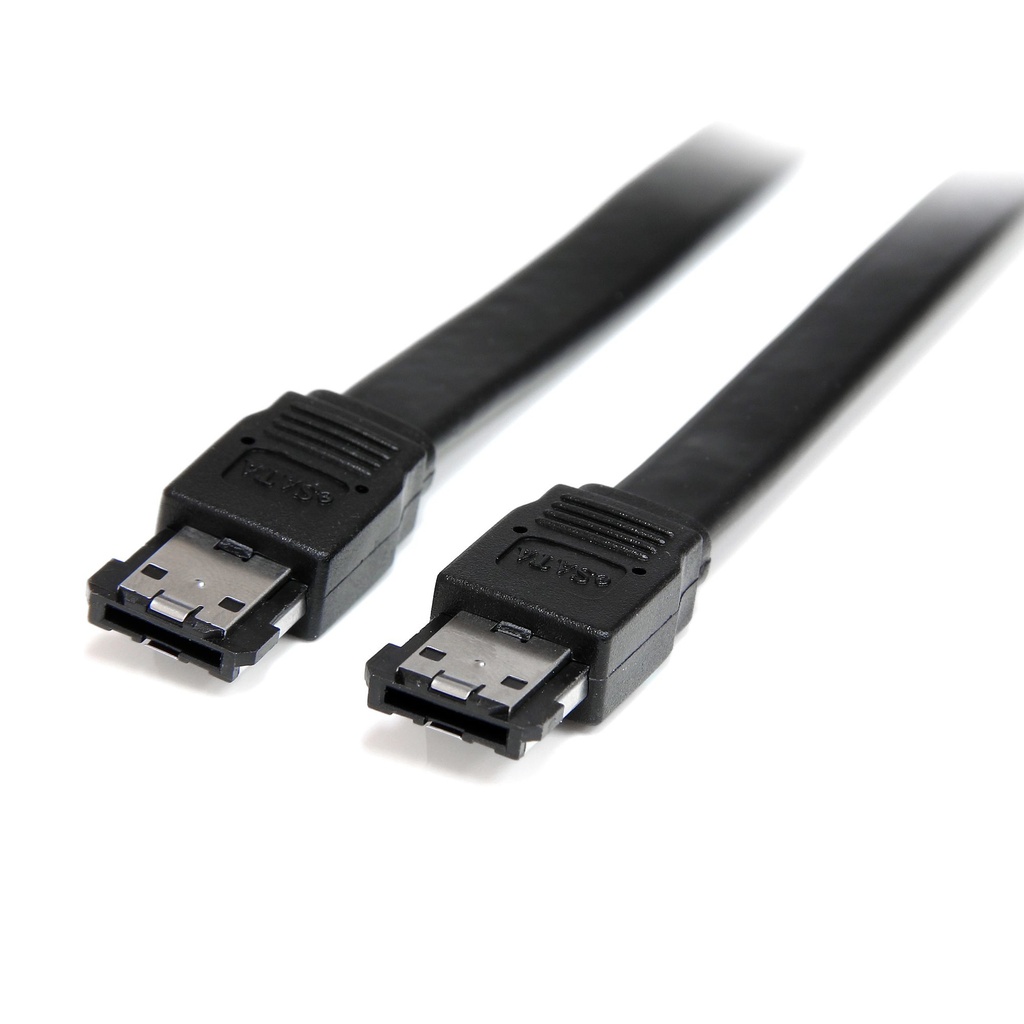 [ESATA6] Cable de 1,8m eSATA Externo Blindado - Macho a Macho