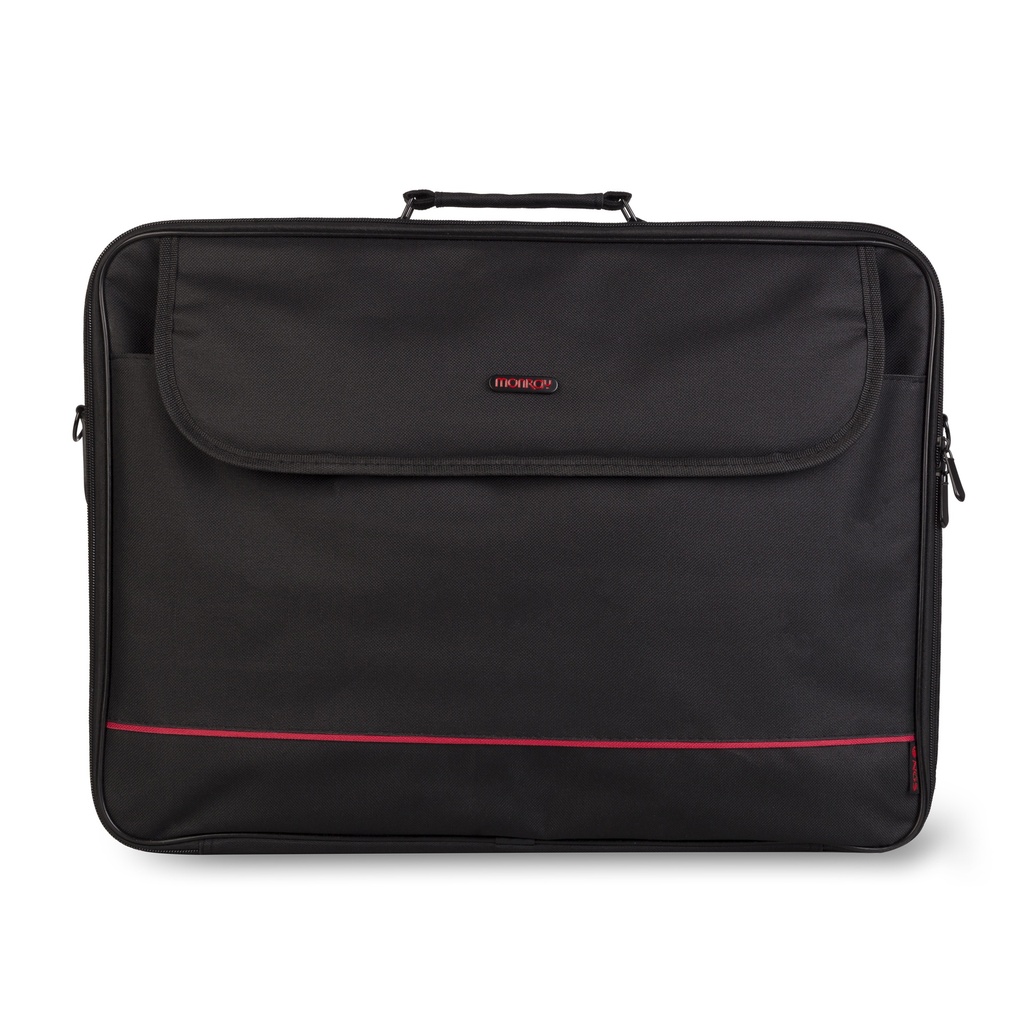 MALETIN PARA PORTATIL 16' MONRAY NEGRO BOLSILLO EXTERIOR