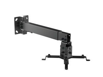 [650702] Soporte de pared de techo para proyector, negro