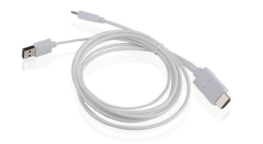 [APPC23] APPC23 Adaptador gráfico USB 1920 x 1080 Pixeles Blanco
