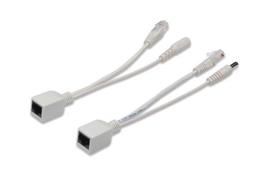 [DN-95001] Juego de cables PoE pasivos, divisor + inyector