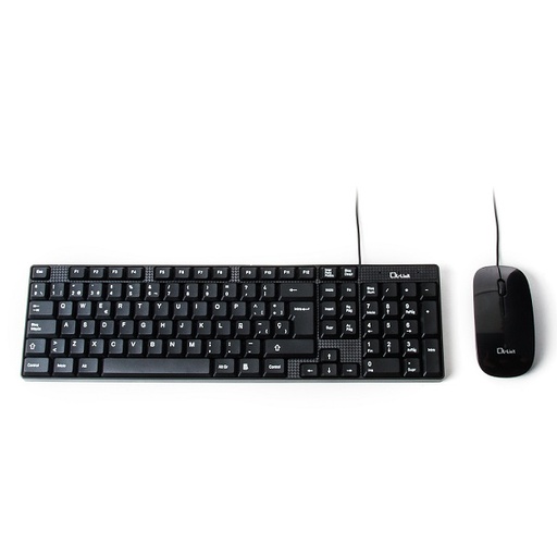 [LL-KB-816-COMBO] LL-KB-816-COMBO teclado USB Español Negro