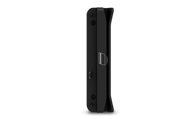 E001002 lector de tarjeta magnética USB Negro