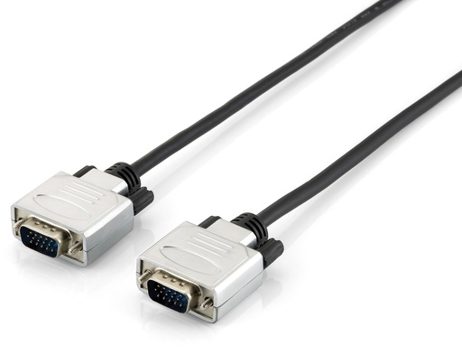 [118862] 118862 cable VGA 5 m VGA (D-Sub) Negro, Plata
