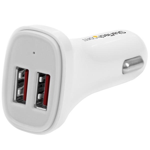 [USB2PCARWHS] USB2PCARWHS cargador de dispositivo móvil Universal Blanco Encendedor de cigarrillos Auto