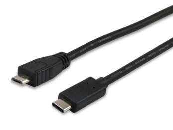 [12888407] Cable USB 2.0 C a Micro-B, M/M, 1,0m