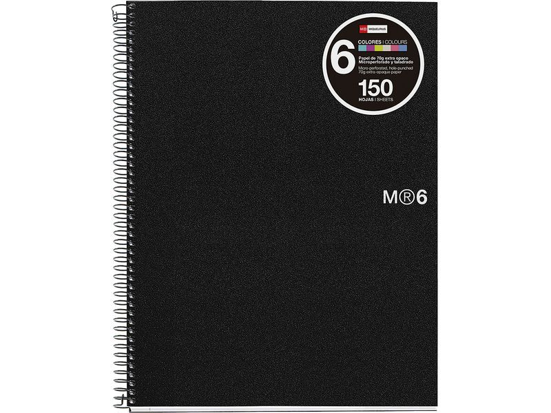 MIQ CUAD NB6 BASIC A4 C5 150H PP NG 2824