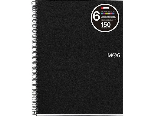 [2824] MIQ CUAD NB6 BASIC A4 C5 150H PP NG 2824