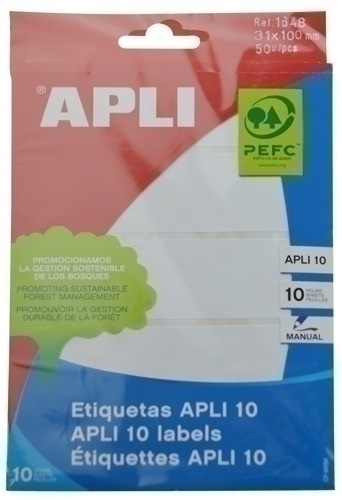[1648] APL EST 10H ETIQ BL 31X100 1648