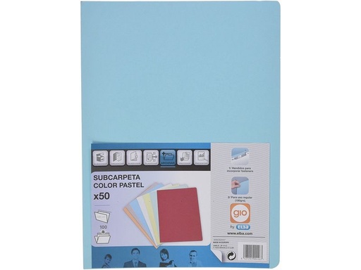 [400040656] EBA P.50 SUB A4 185G AZUL 400040656
