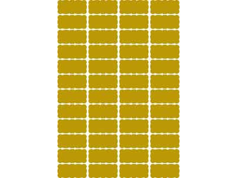 TICO ETIQUET.PAPEL SATINADO ORO GL4-4521