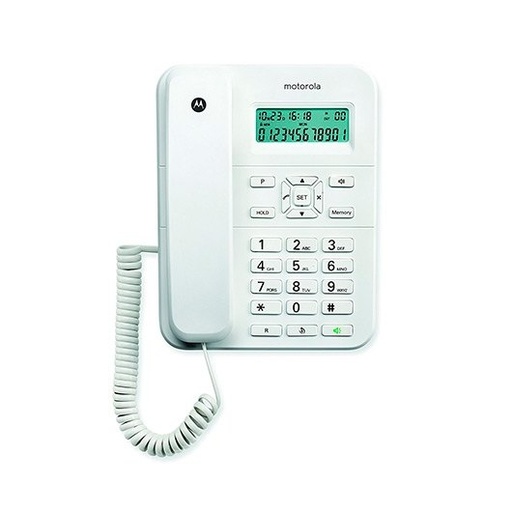 [107CT202WHITE] CT202 Teléfono analógico Identificador de llamadas Blanco