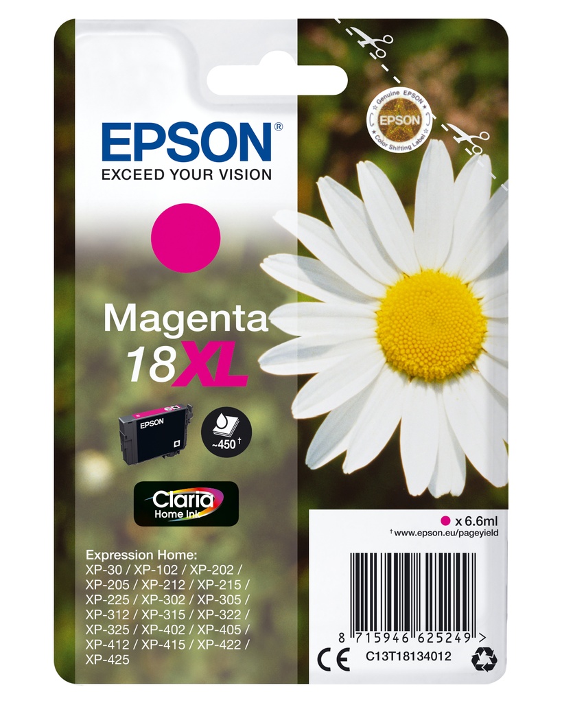 Daisy Cartucho 18XL magenta