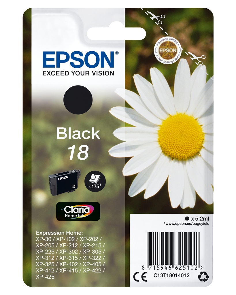 Daisy Cartucho 18 negro
