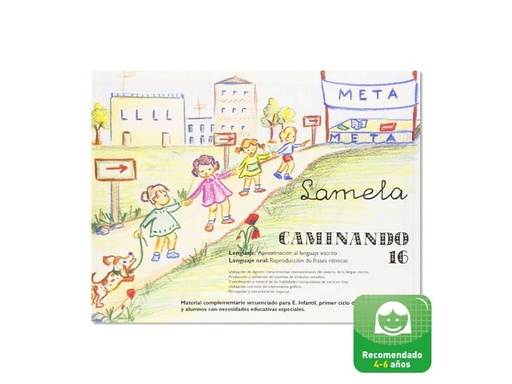 [L02016] LAM CUADERNILLOS CAMINANDO 16L02016