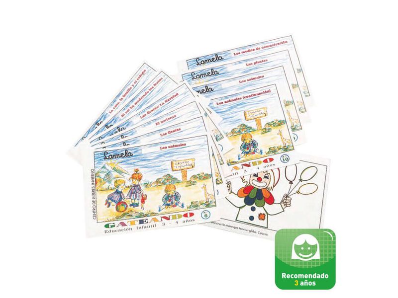LAM LIBRETA GATEANDO 1 LAMELAL33001