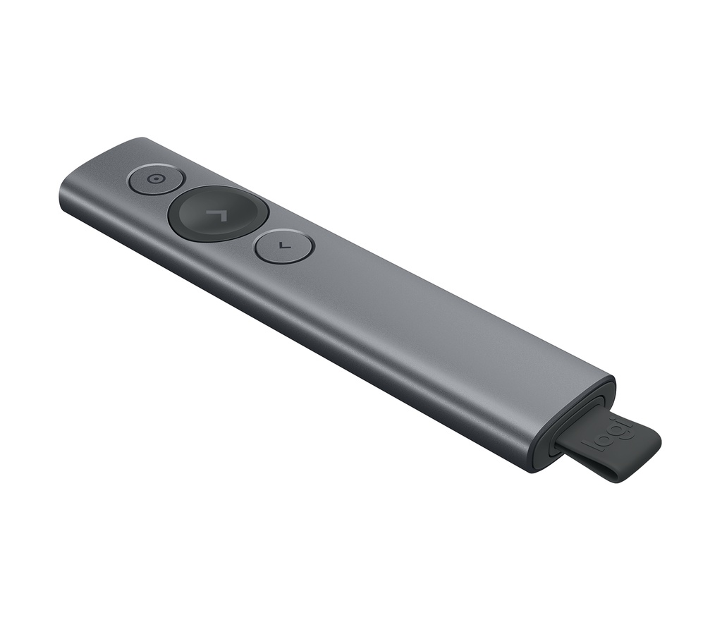 Spotlight apuntador inalámbricos Bluetooth/RF Gris