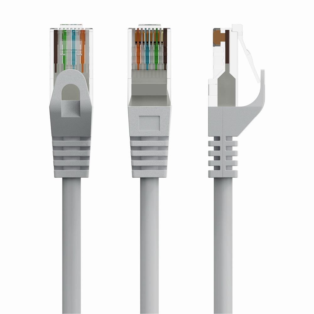 PP6U-3M cable de red Gris Cat6 U/UTP (UTP)