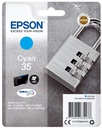 Padlock Tinta cian 35 DURABrite Ultra Candado