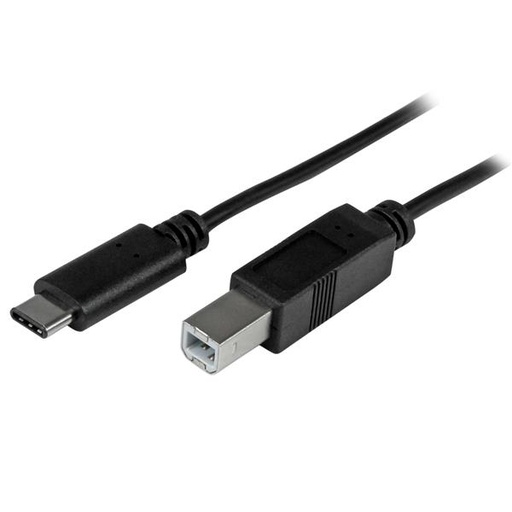 [USB2CB2M] Cable de 2m USB-C a USB B Macho a Macho - Cable USB Tipo C a USB B USB 2.0