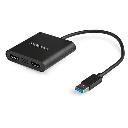 [USB32HD2] Adaptador USB 3.0 a HDMI Doble - 4K 30Hz