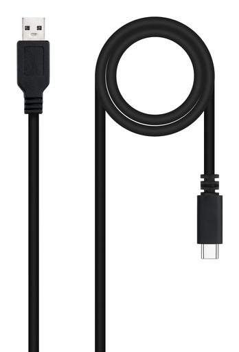 [10.01.2101] USB 2.0, 1m cable USB USB C USB A Negro