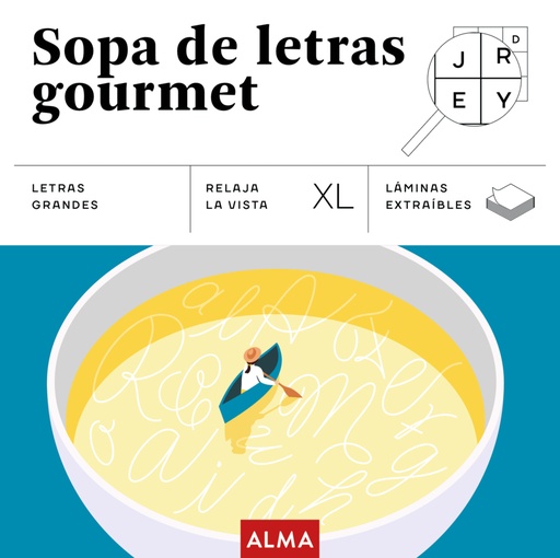 Sopas de letras gourmet (XL)