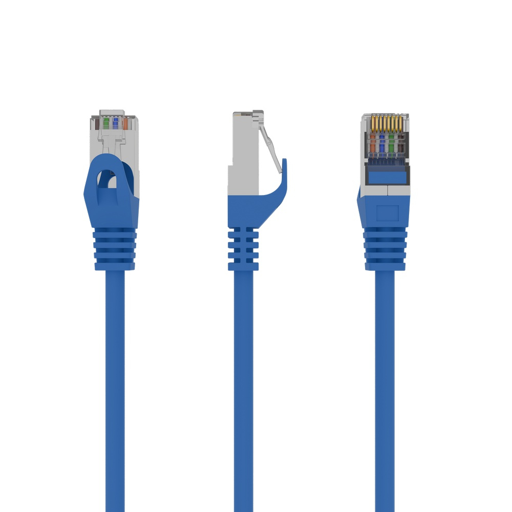 Patch Cord Cat.6 UTP 3m cable de red Azul Cat6 U/UTP (UTP)