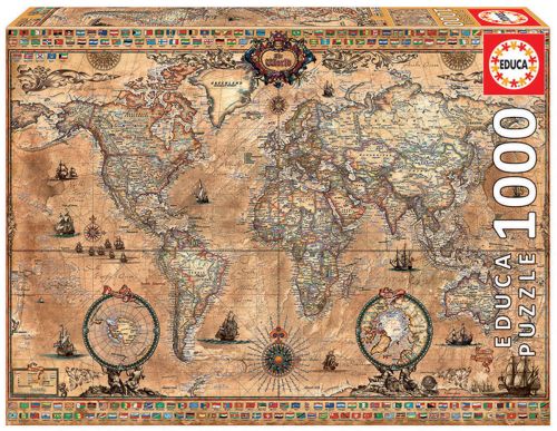 Mapamundi Puzzle 1000 piezas
