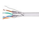 404521 cable de red Gris 100 m Cat6 U/UTP (UTP)