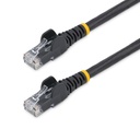 Cable de Red de 10m Negro Cat5e Ethernet RJ45 sin Enganches