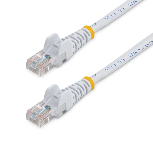 [45PAT10MWH] Cable de Red de 10m Blanco Cat5e Ethernet RJ45 sin Enganches