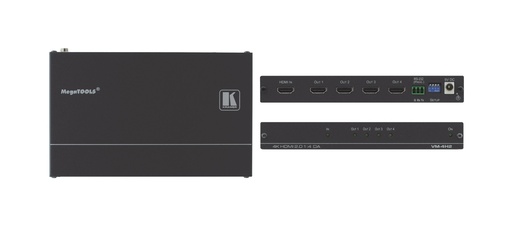 [VM-4H2] VM-4H2 amplificador de línea de video Negro