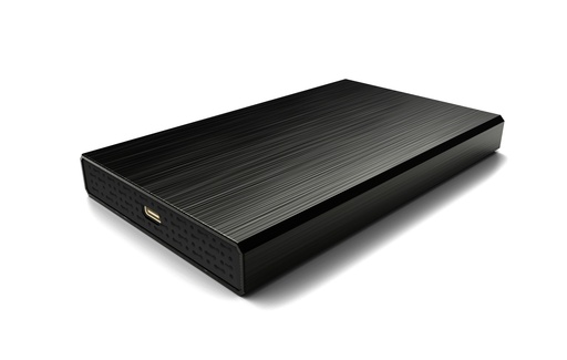 [COO-SCA2523C-B] CAJA/CARCASA HDD/SSD 2.5" SLIMCHASE SCA2523C USB-C 3.2 GEN1 ALUMINIO NEGRO