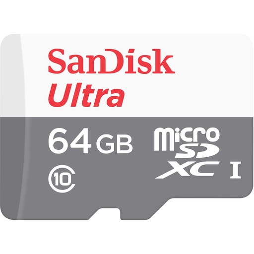 [SDSQUNS-064G-GN3MA] Ultra MicroSDXC 64GB UHS-I + SD Adapter memoria flash Clase 10