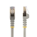 Cable de 3m de Red Ethernet RJ45 Cat6a Blindado STP - Cable sin Enganche Snagless - Gris