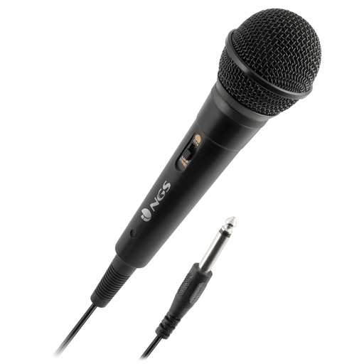 [ELEC-MIC-0001] Singer Fire Negro Micrófono para karaoke