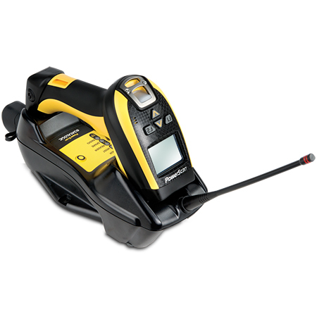[PM9100-D433RBK20] PowerScan PM9100 Lector de códigos de barras portátil 1D LED Negro, Amarillo